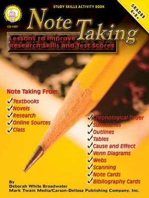 cover image of Note Taking